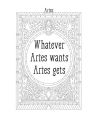 Alternative view 4 of Aries: Your Cosmic Coloring Book: 24 Astrological Designs for Your Zodiac Sign!