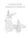 Alternative view 2 of Capricorn: Your Cosmic Coloring Book: 24 Astrological Designs for Your Zodiac Sign!