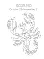 Alternative view 2 of Scorpio: Your Cosmic Coloring Book: 24 Astrological Designs for Your Zodiac Sign!