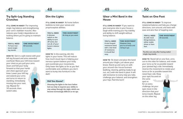 Fitness Hacks for over 50: 300 Easy Ways to Incorporate Exercise Into Your Life