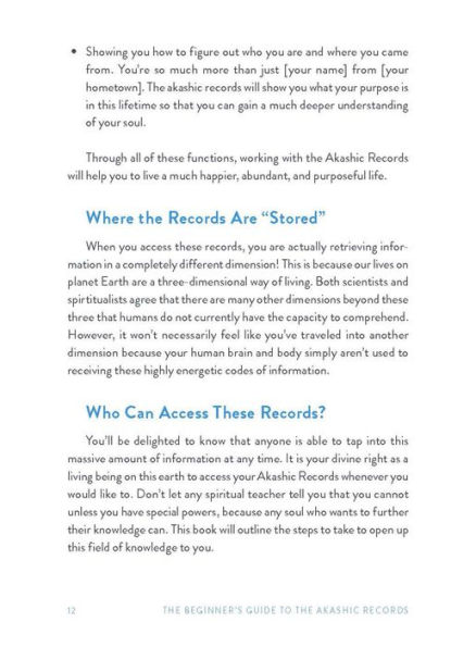 The Beginner's Guide to the Akashic Records: Understanding Your Soul's History and How to Read It