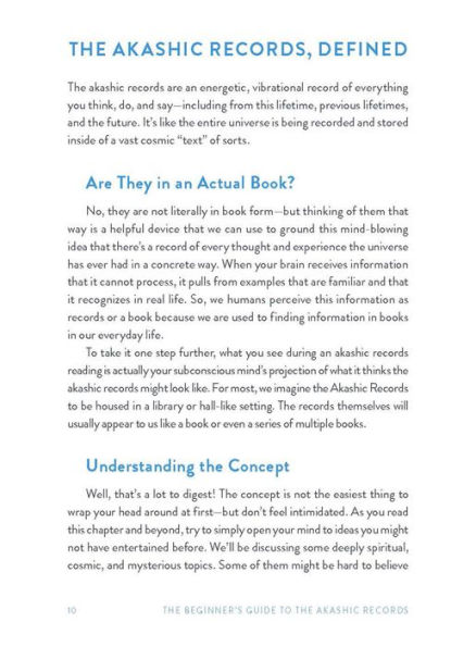 The Beginner's Guide to the Akashic Records: Understanding Your Soul's History and How to Read It