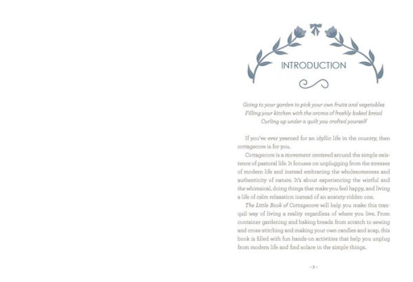 The Little Book of Cottagecore: Traditional Skills for a Simpler Life