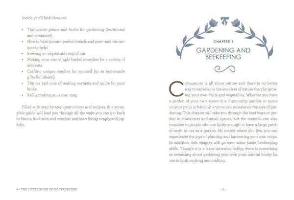 The Little Book of Cottagecore: Traditional Skills for a Simpler Life