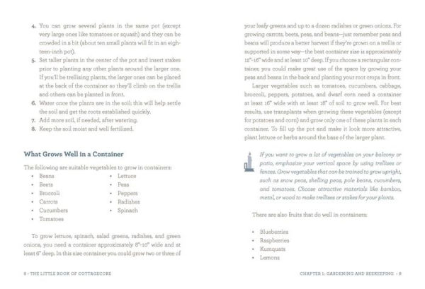 The Little Book of Cottagecore: Traditional Skills for a Simpler Life