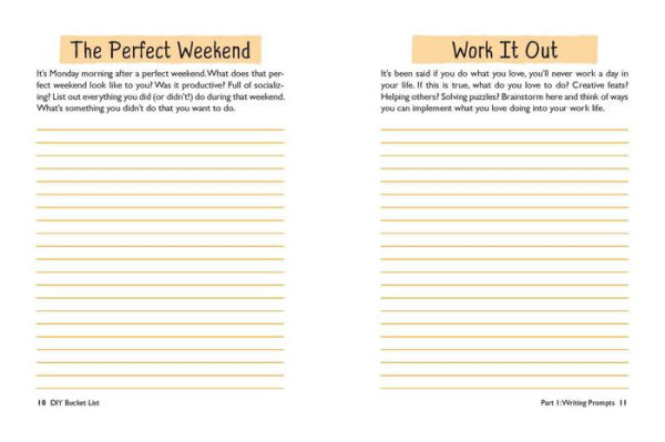 DIY Bucket List: 100+ Prompts, Lists, & Ideas for Planning the Rest-and Best-of Your Life!