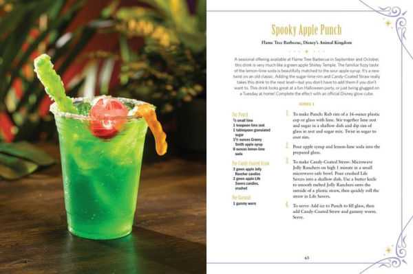 The Unofficial Disney Parks Drink Recipe Book: From LeFou's Brew to the Jedi Mind Trick, 100+ Magical Disney-Inspired Drinks