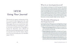 Alternative view 3 of The Astrology Journal: A Celestial Guide to Recording Your Cosmic Journey