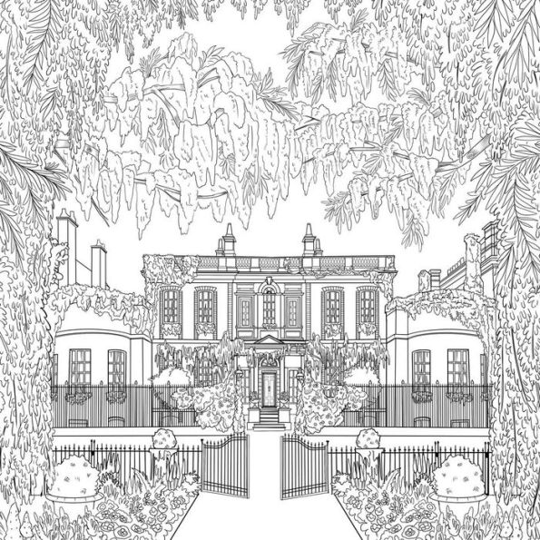 The Unofficial Bridgerton Coloring Book: From the Gardens to the Ballrooms, Color Your Way Through Grosvenor Square