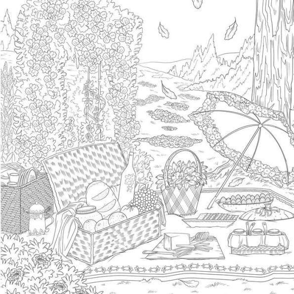 The Unofficial Bridgerton Coloring Book: From the Gardens to the Ballrooms, Color Your Way Through Grosvenor Square