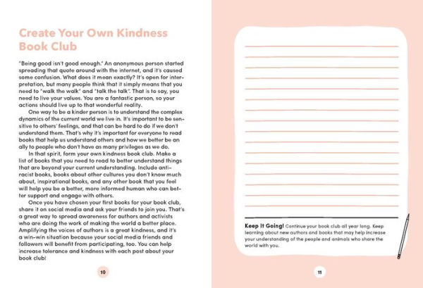 The Kindness Workbook: An Interactive Guide for Creating Compassion in Yourself and the World