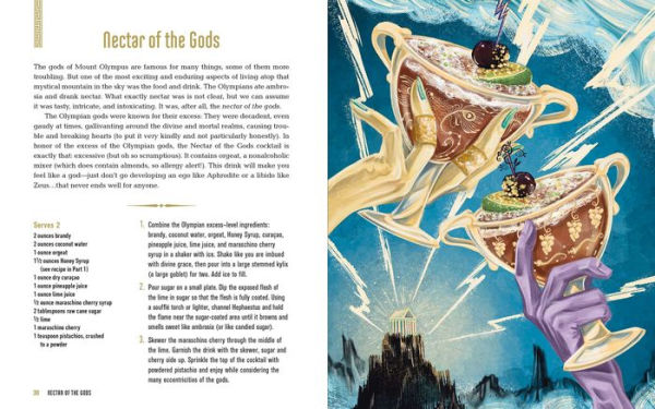 Nectar of the Gods: From Hera's Hurricane to the Appletini of Discord, 75 Mythical Cocktails to Drink Like a Deity