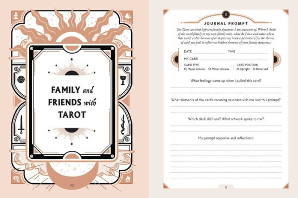 Free Printable Tarot Journal Pages, Tarot Oak