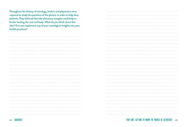 Aquarius A Guided Journal