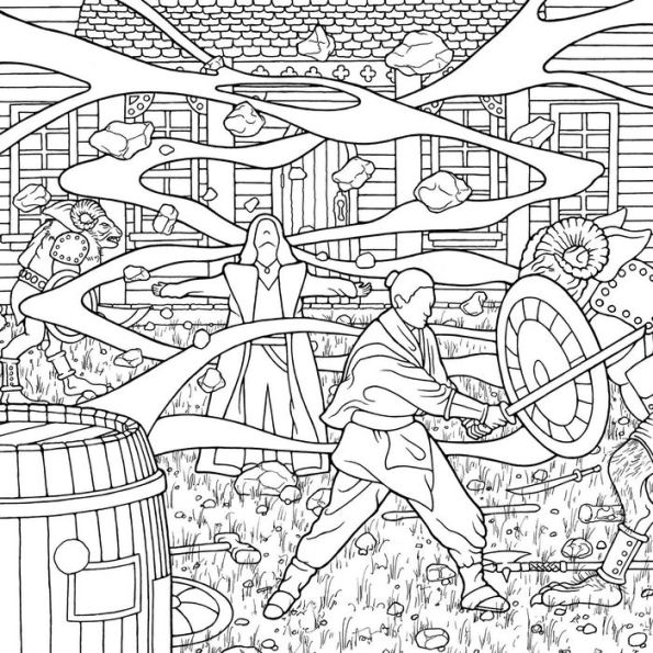 The Unofficial Wheel of Time Coloring Book: From the Two Rivers to the White Tower, Color Your Way Through the World of the Wheel