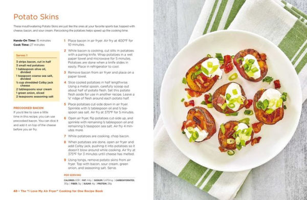 The "I Love My Air Fryer" Cooking for One Recipe Book: 175 Easy and Delicious Single-Serving Recipes, from Chicken Parmesan to Pineapple Upside-Down Cake More