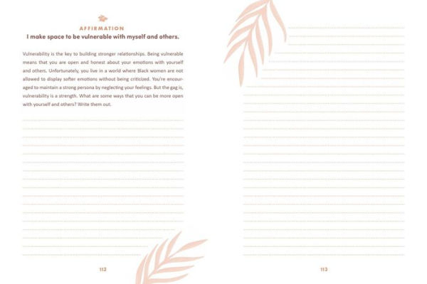 Positive Affirmation Journal for Women / Her Vision Scripting Log Notepad  Manifesting Intention Diary LOA Manifestation Gift 