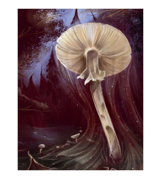 Instant Wall Art Enchanted Mushrooms: 45 Ready-to-Frame Illustrations for Your Home Décor