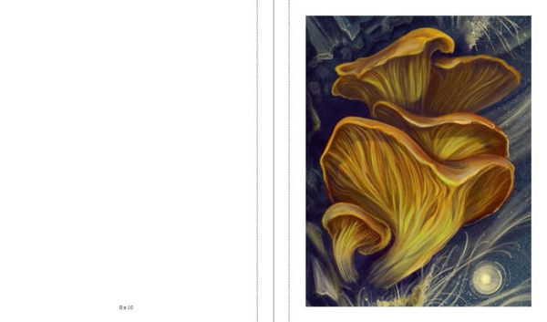 Instant Wall Art Enchanted Mushrooms: 45 Ready-to-Frame Illustrations for Your Home Décor