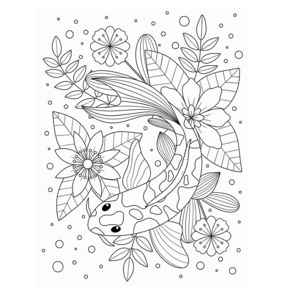 Pretty Simple Coloring: Nature Scenes: 45 Easy-to-Color Pages Inspired by the Beauty of Nature