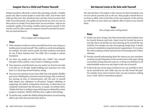 Setting Boundaries: 100 Ways to Protect Yourself, Strengthen Your Relationships, and Build the Life You Want.Starting Now!