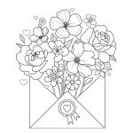 Alternative view 2 of Pretty Simple Coloring: Love: 45 Easy-to-Color Pages Inspired by Happiness and Love
