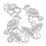 Alternative view 4 of Pretty Simple Coloring: Love: 45 Easy-to-Color Pages Inspired by Happiness and Love