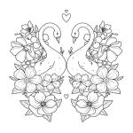 Alternative view 7 of Pretty Simple Coloring: Love: 45 Easy-to-Color Pages Inspired by Happiness and Love