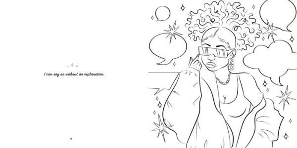 Mind, Body, & Soul: A Self-Care Coloring Book for Black Women