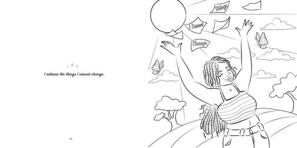 Mind, Body, & Soul: A Self-Care Coloring Book for Black Women