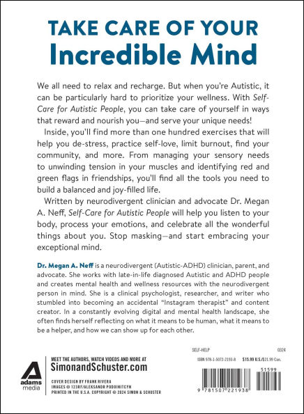 Self-Care for Autistic People: 100+ Ways to Recharge, De-Stress, and Unmask!