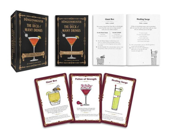 Düngeonmeister: The Deck of Many Drinks: The RPG Cocktail Recipe Deck with Powerful Effects!