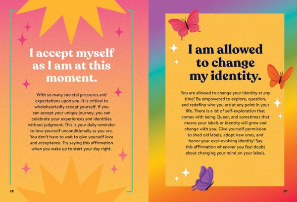 Affirmations for Queer People: 100+ Positive Messages to Affirm, Empower, and Inspire