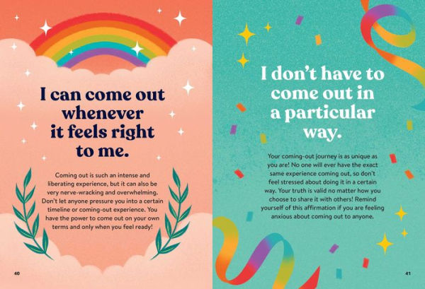 Affirmations for Queer People: 100+ Positive Messages to Affirm, Empower, and Inspire