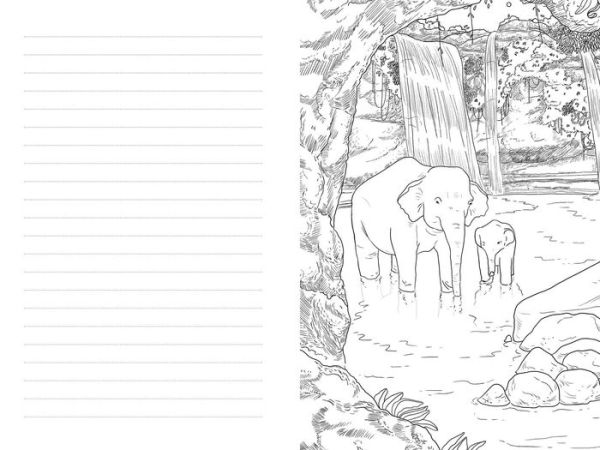 Thailand: A Color-Your-Own Travel Journal