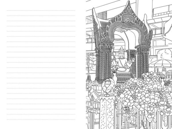 Thailand: A Color-Your-Own Travel Journal