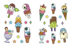 Alternative view 2 of The Creepy Cute Sticker Book: 500+ Stickers to Scare You Silly