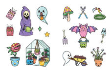 Alternative view 4 of The Creepy Cute Sticker Book: 500+ Stickers to Scare You Silly
