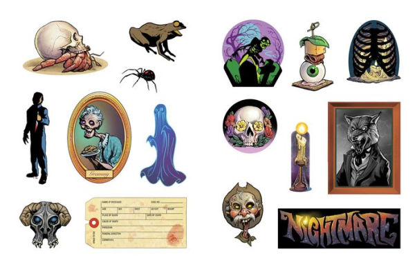 The Extreme Horror Sticker Book: 500+ Stickers to Keep You Up at Night