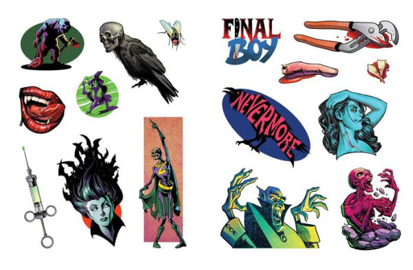 The Extreme Horror Sticker Book: 500+ Stickers to Keep You Up at Night