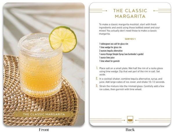 Make It a Mocktail Recipe Deck: Classic & Modern Drink Recipes with a Nonalcoholic Twist