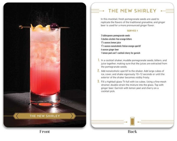 Make It a Mocktail Recipe Deck: Classic & Modern Drink Recipes with a Nonalcoholic Twist