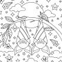 Alternative view 4 of The Creepy Cute Love Coloring Book: 30 Sickly Sweet Coloring Pages That You'll Love to Color!