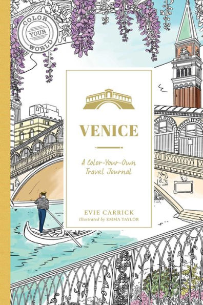 Venice: A Color-Your-Own Travel Journal