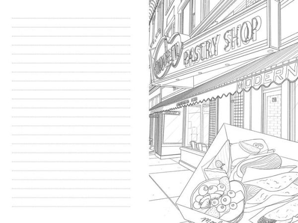 Boston: A Color-Your-Own Travel Journal