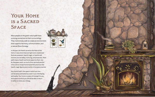 the Green Witch Illustrated: An Enchanting Immersion Into Magic of Natural Witchcraft