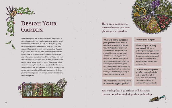 the Green Witch Illustrated: An Enchanting Immersion Into Magic of Natural Witchcraft