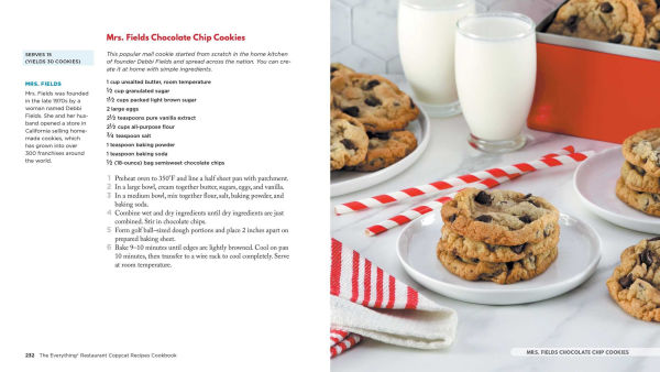 The Everything Restaurant Copycat Recipes Cookbook: 200 Easy to Re-Create Your Favorite Dishes at Home