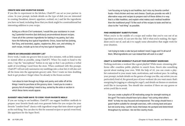 AI for Life: 100+ Ways to Use Artificial Intelligence Make Your Life Easier, More Productive.and Fun!