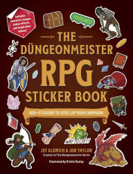 Title: The Düngeonmeister RPG Sticker Book: 500+ Stickers to Level Up Your Campaign, Author: Jef Aldrich